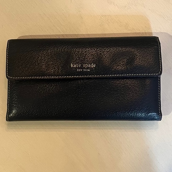 Kate Spade Navy Tri-Fold Wallet - Picture 1 of 3